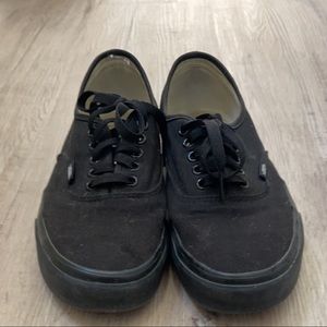 Vans low rise lace up shoes